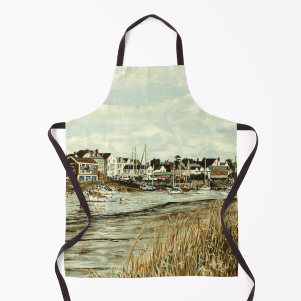 Item preview, TOPSHAM, DEVON, VIEWED FROM THE RIVER EXE. designed and sold by Mackenzie Moulton International Artist .