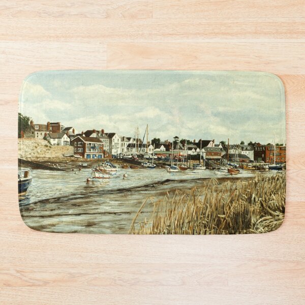 Item preview, TOPSHAM, DEVON, VIEWED FROM THE RIVER EXE. designed and sold by Mackenzie Moulton International Artist .