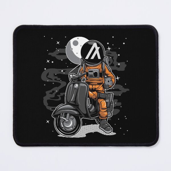 Item preview, Astronaut Scooter Algorand ALGO Coin To The Moon Crypto Token Blockchain Cryptocurrency Wallet designed and sold by JaxonBrown.