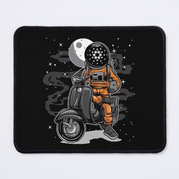 Item preview, Astronaut Scooter Cardano ADA Coin To The Moon Crypto Token Blockchain Cryptocurrency Wallet designed and sold by JaxonBrown.