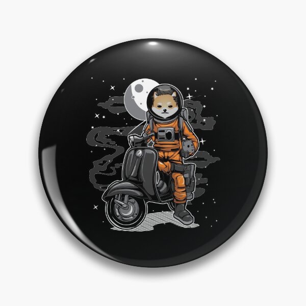 Item preview, Astronaut Scooter Dogelon Mars ELON Coin To The Moon Crypto Token Blockchain Cryptocurrency Wallet designed and sold by JaxonBrown.