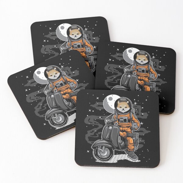 Item preview, Astronaut Scooter Dogelon Mars ELON Coin To The Moon Crypto Token Blockchain Cryptocurrency Wallet designed and sold by JaxonBrown.
