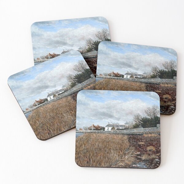 Item preview, GOAT WALK TOPSHAM, DEVON AT LOW TIDE designed and sold by Mackenzie Moulton International Artist .