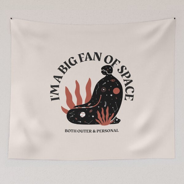 Item preview, I'm A Big Fan Of Space, Both Outer & Personal designed and sold by LKDesigns24.