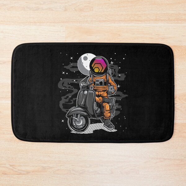 Item preview, Astronaut Scooter HEX Coin To The Moon HEX Crypto Token Blockchain Cryptocurrency Wallet designed and sold by JaxonBrown.