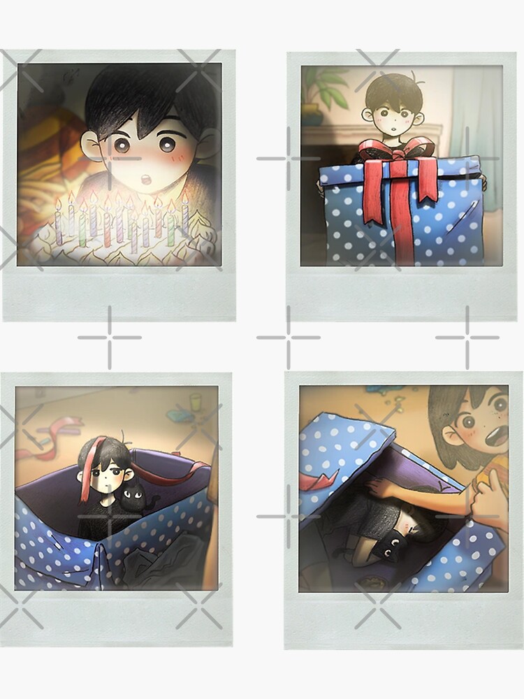 "Omori Photo Album" Sticker for Sale by impxrfxction16 Redbubble