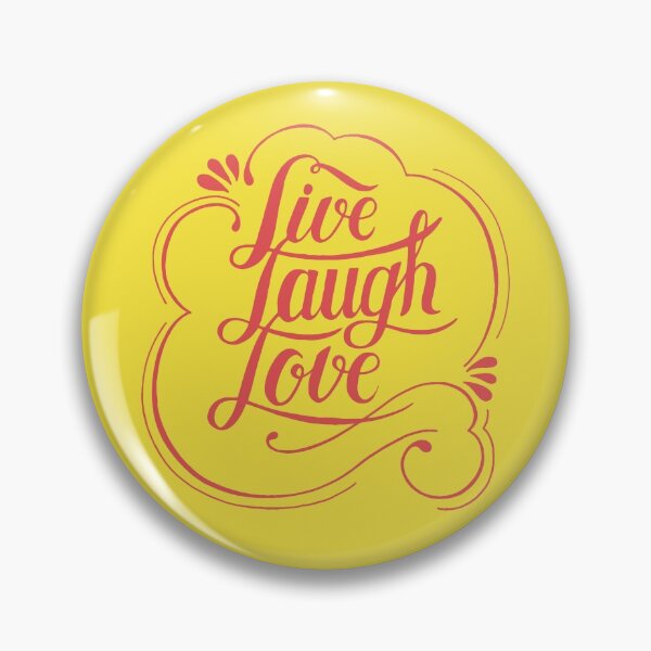 Item preview, Live laugh love typography design illustration designed and sold by VinCut.