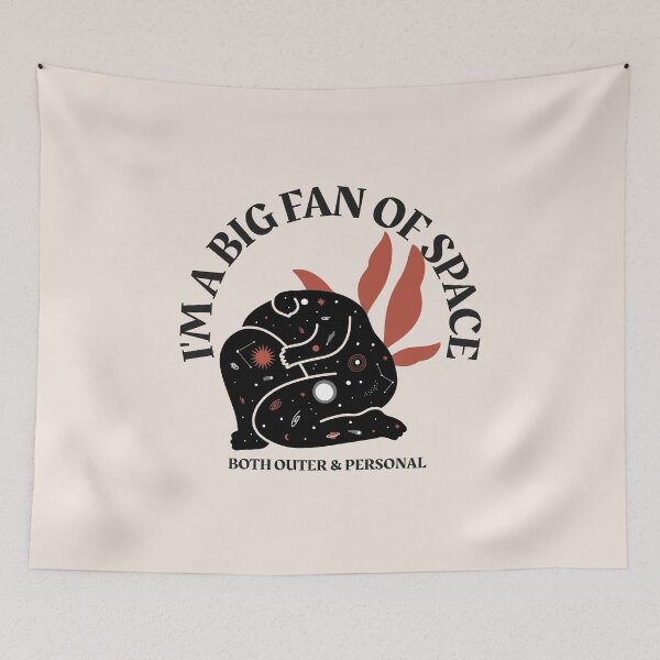 Item preview, I'm A Big Fan Of Space, Both Outer & Personal designed and sold by LKDesigns24.