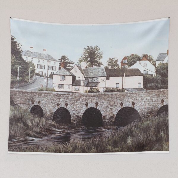 Item preview, THE BRIDGE INN TOPSHAM, DEVON, UK designed and sold by Mackenzie Moulton International Artist .