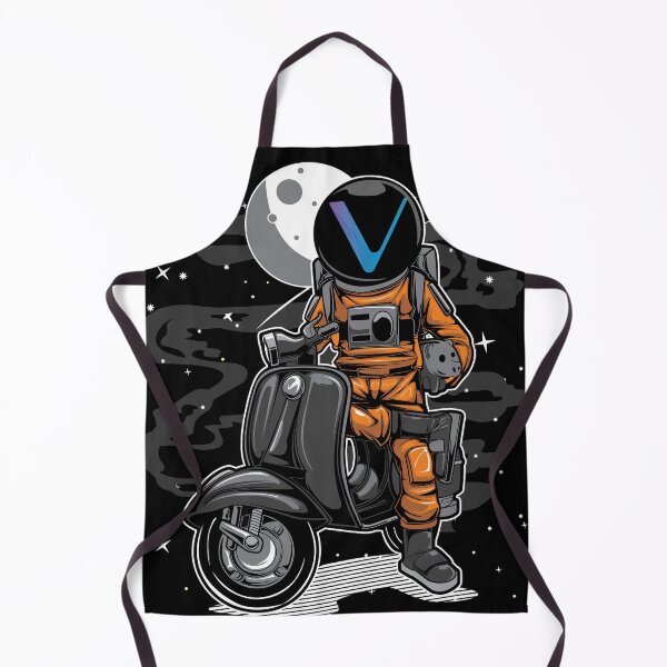 Item preview, Astronaut Scooter Vechain VET Coin To The Moon Crypto Token Blockchain Cryptocurrency Wallet designed and sold by JaxonBrown.