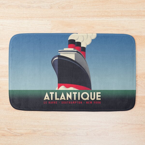 Item preview, Art Deco Ocean Liner Ship - Blue designed and sold by VoodooCircus.