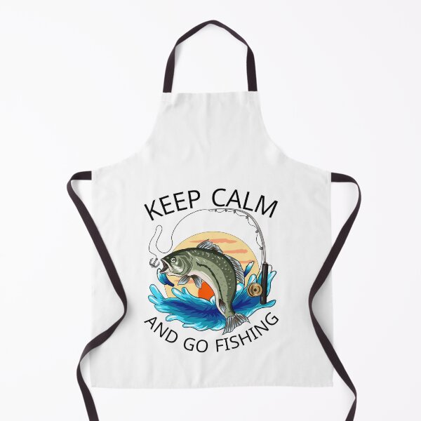 Item preview, Keep calm and go fishing Essential T-Shirt designed and sold by NIKENchop.