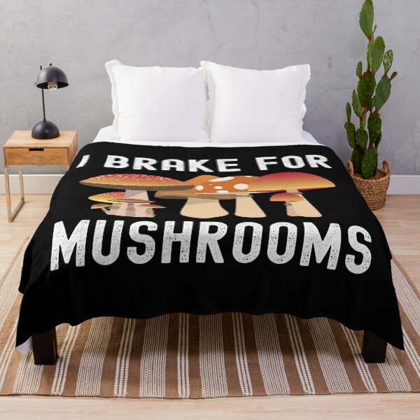 Item preview, I Brake For Mushrooms designed and sold by DAFIN.