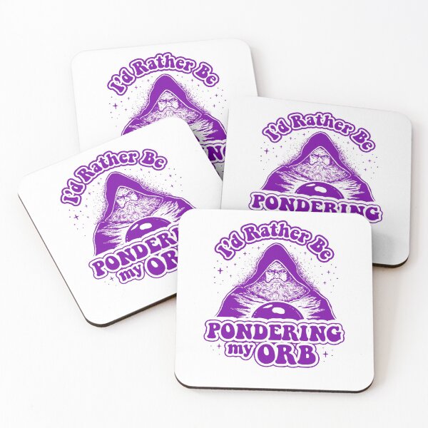 Item preview, I'd Rather Be Pondering My Orb designed and sold by Yipptee Shirts.