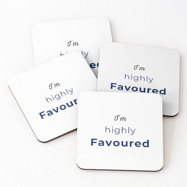 Item preview, I'm highly Favoured. designed and sold by MacroSiftDesign.