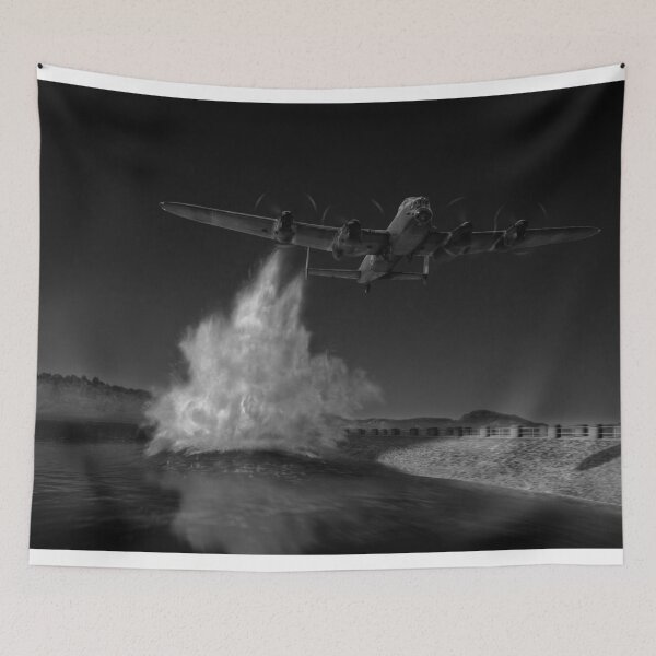 Item preview, T for Tommy attacking the Sorpe Dam, B&W version designed and sold by Flight Artworks.
