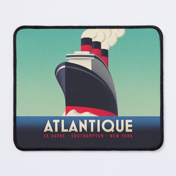 Item preview, Art Deco Ocean Liner Ship - Green designed and sold by VoodooCircus.