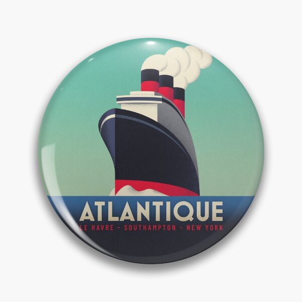 Item preview, Art Deco Ocean Liner Ship - Green designed and sold by VoodooCircus.
