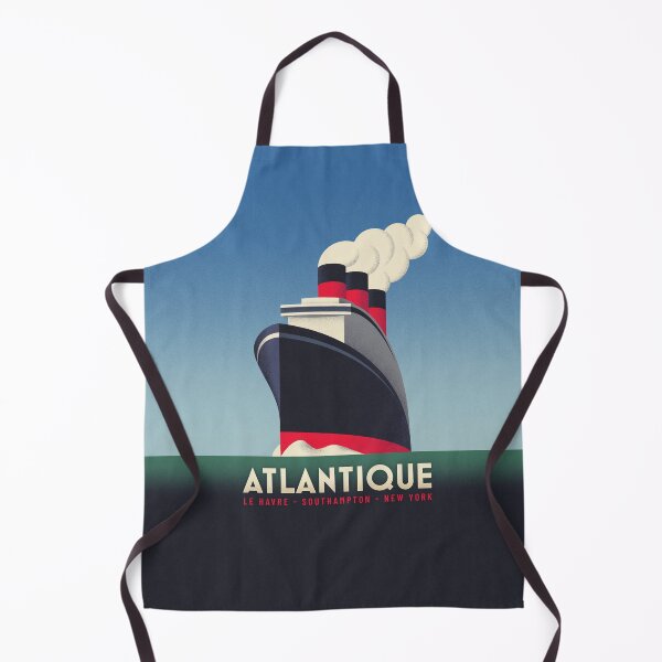 Item preview, Art Deco Ocean Liner Ship - Blue designed and sold by VoodooCircus.