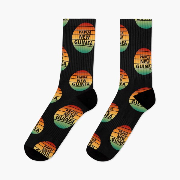 Item preview, Papua New Guinea Retro Vintage Sunset designed and sold by PNG-pikinini.