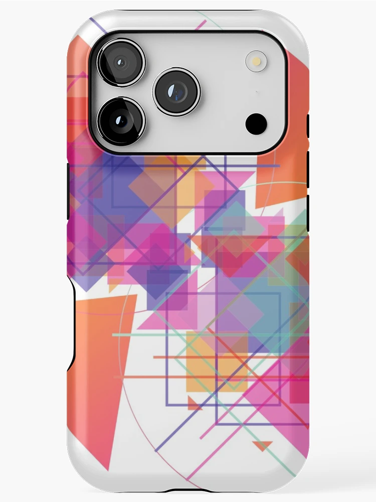 Thumbnail 1 of 4, iPhone Case, Abstract Geometry designed and sold by AztecLime.