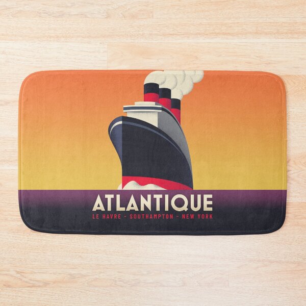 Item preview, Art Deco Ocean Liner Ship - Orange designed and sold by VoodooCircus.
