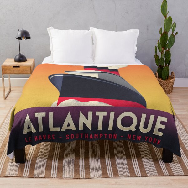Item preview, Art Deco Ocean Liner Ship - Orange designed and sold by VoodooCircus.