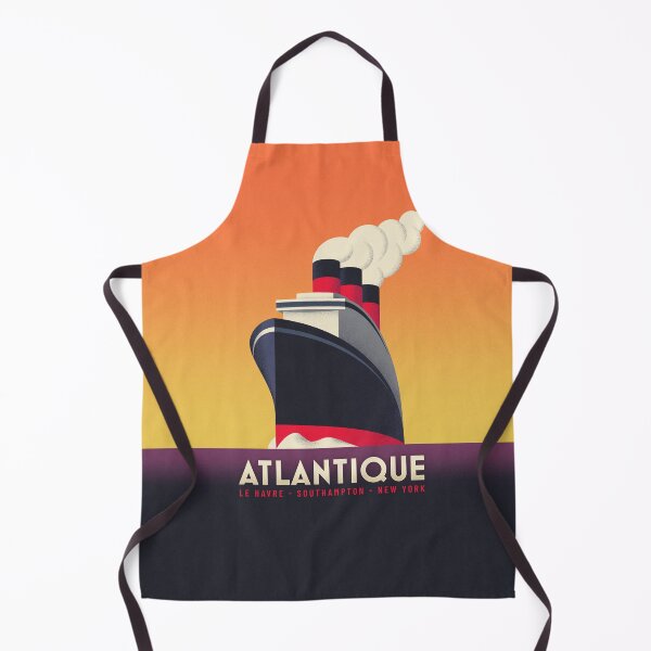 Item preview, Art Deco Ocean Liner Ship - Orange designed and sold by VoodooCircus.