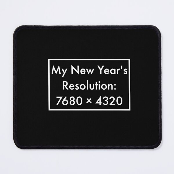 Item preview, My New Year's Resolution: 7680 × 4320 Funny 2022 designed and sold by FLASHOP.