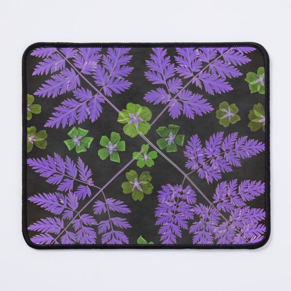 Item preview, Geranium Petal and Wild Carrot Leaf Collage designed and sold by Tony North.