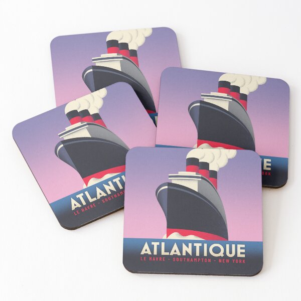 Item preview, Art Deco Ocean Liner Ship - Rose designed and sold by VoodooCircus.