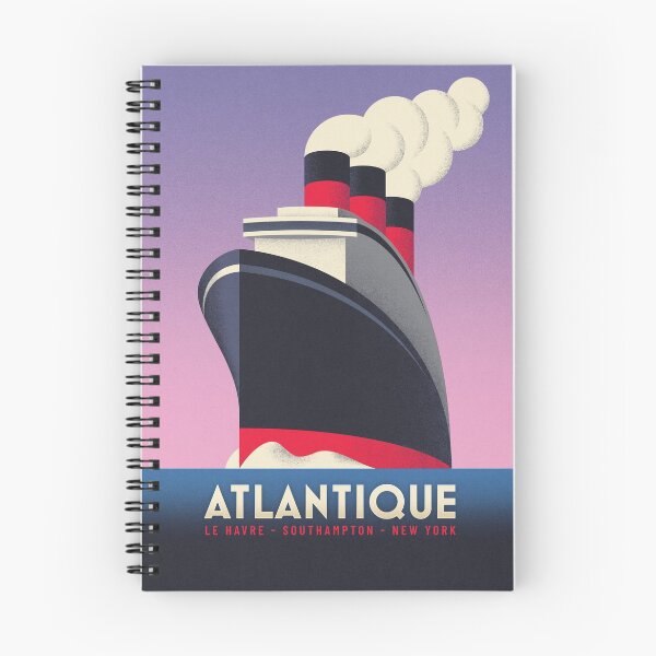 Item preview, Art Deco Ocean Liner Ship - Rose designed and sold by VoodooCircus.