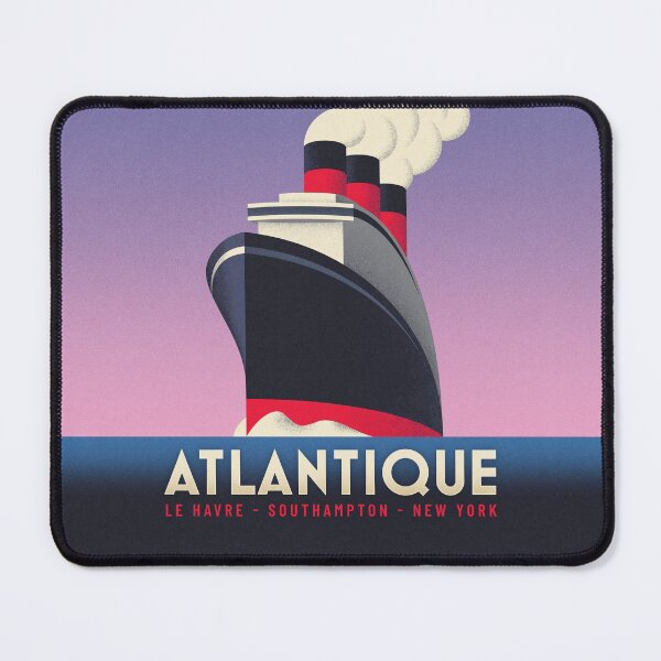 Item preview, Art Deco Ocean Liner Ship - Rose designed and sold by VoodooCircus.