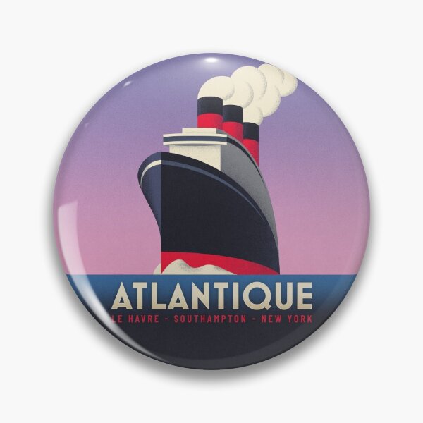 Item preview, Art Deco Ocean Liner Ship - Rose designed and sold by VoodooCircus.