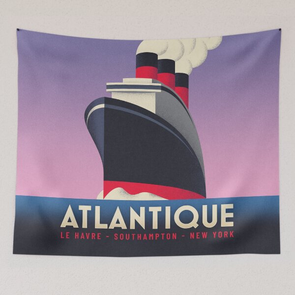 Item preview, Art Deco Ocean Liner Ship - Rose designed and sold by VoodooCircus.