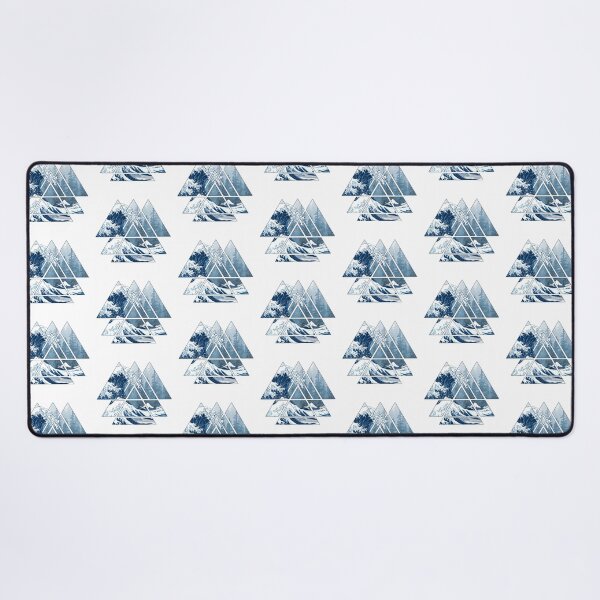Item preview, The Great Sacred Geometry Triangles - Misty Forest Wave designed and sold by maryedenoa.