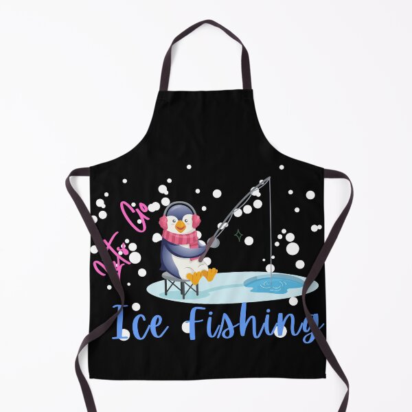 Item preview, Lets Go Ice Fishing -Nothing Beats a Day on the Ice! -Cool Ice Fishing designed and sold by Red-ElYoubi.