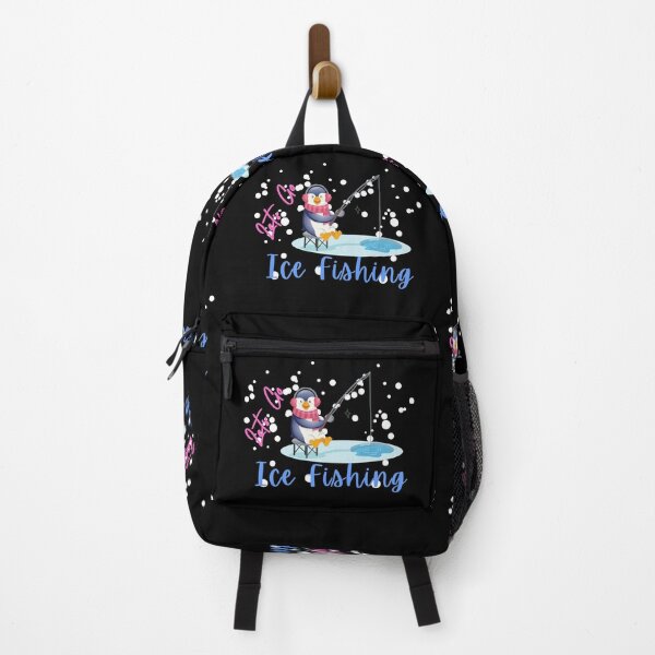 Item preview, Lets Go Ice Fishing -Nothing Beats a Day on the Ice! -Cool Ice Fishing designed and sold by Red-ElYoubi.