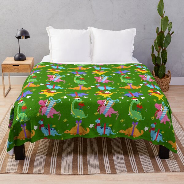 Item preview, Dinosaur Christmas - Cute Christmas dinosaurs design designed and sold by Theleochick.