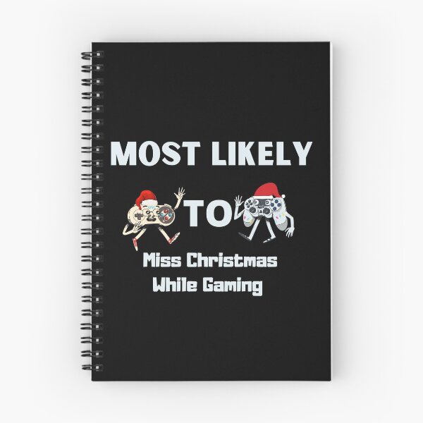 Item preview, Most Likely To Miss Christmas While Gaming designed and sold by BNS-O.