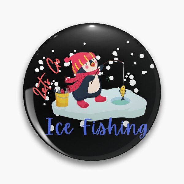 Artikelvorschau, Lets Go Eisfischen Pinguin - Nichts geht über einen Tag auf dem Eis! -Cooles Eisfischen entworfen und verkauft von Red-ElYoubi.