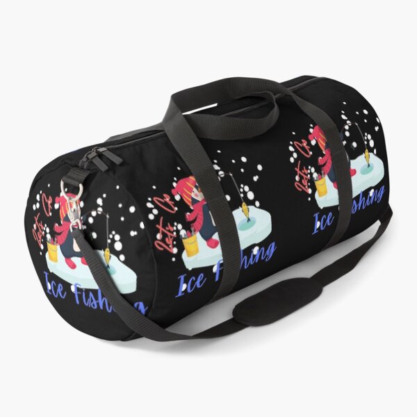 Item preview, Lets Go Ice Fishing Penguin -Nothing Beats a Day on the Ice! -Cool Ice Fishing designed and sold by Red-ElYoubi.