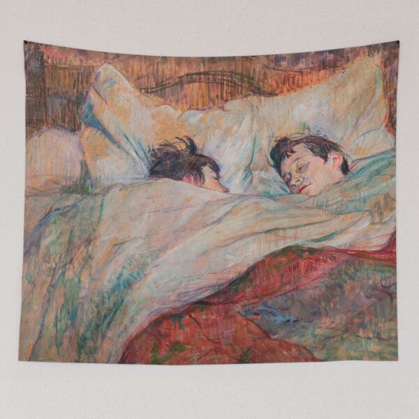 Item preview, Toulouse-Lautrec - The Bed designed and sold by PaintingArtwork.