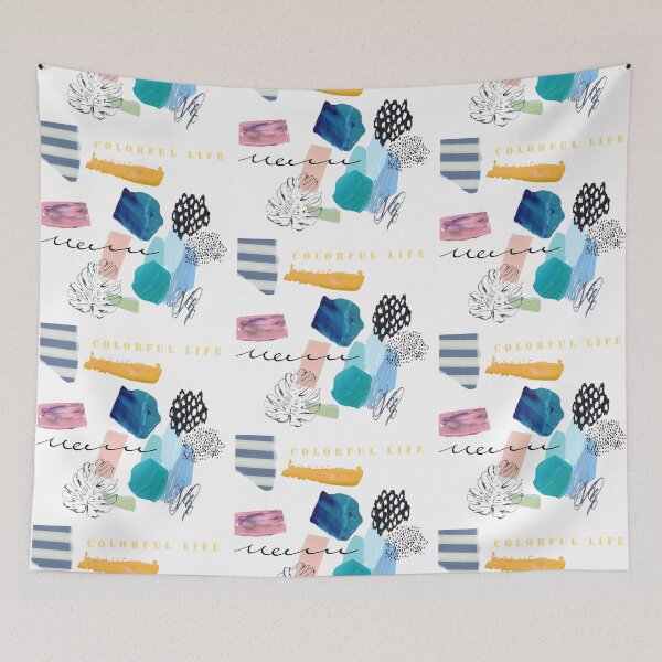 Item preview, Colorful Life Abstract Pattern  designed and sold by DeevaValli.