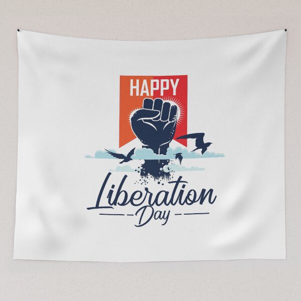 Item preview, Happy Liberation Day designed and sold by HROC.