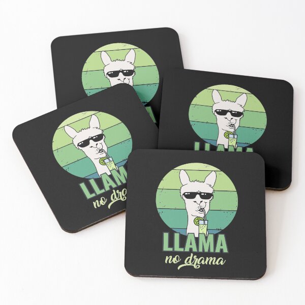 Item preview, llama no drama designed and sold by Chiretto.
