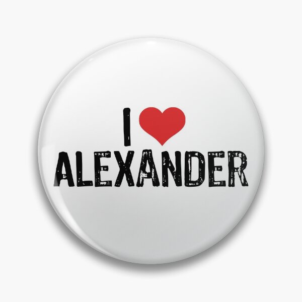 Item preview, I Love Alexander designed and sold by The "I Love Everything" Shop.