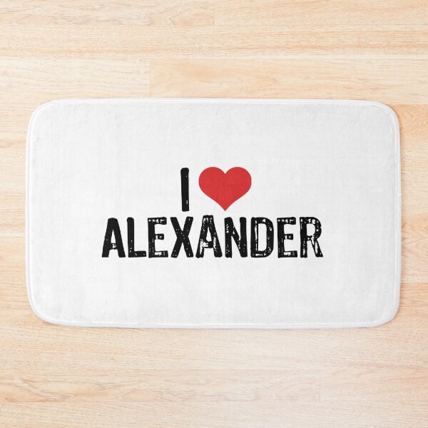 Item preview, I Love Alexander designed and sold by The "I Love Everything" Shop.