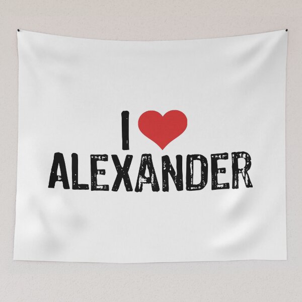 Item preview, I Love Alexander designed and sold by The "I Love Everything" Shop.