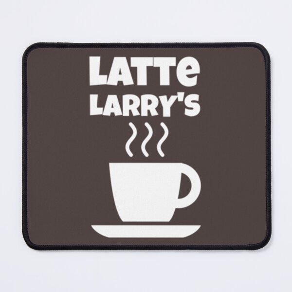 Item preview, Latte Larry_s Mock Fun Coffee Cup Design designed and sold by ChrisHoffmanA.